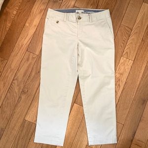 Banana Republic khaki cropped pants
